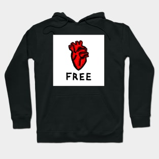 Free Heart Hoodie